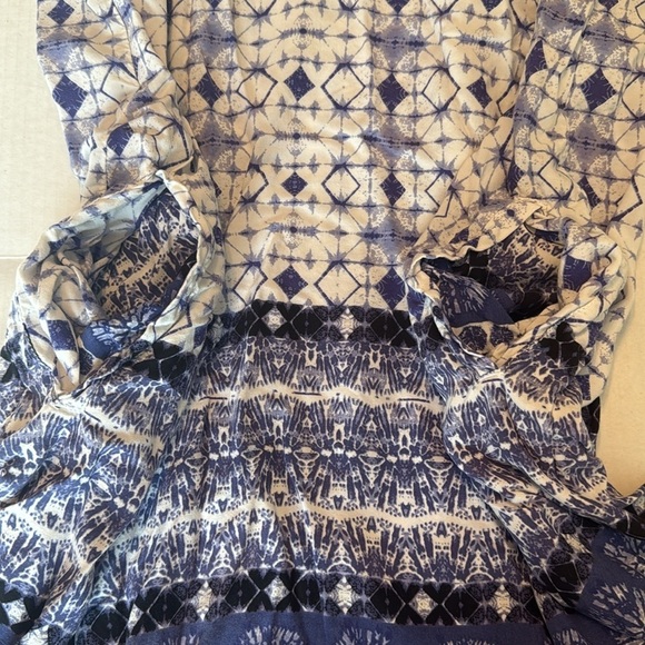 Beachlunchlounge Shelay Sleeveless Shift Dress Purple Print Size XXL - Picture 8 of 12